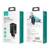 USAMS Ładowarka sieciowa T41 USB-C+USB GaN 47WPD+QC (only head) Fast Charging czarny/black CC137TC01 (US-CC137)